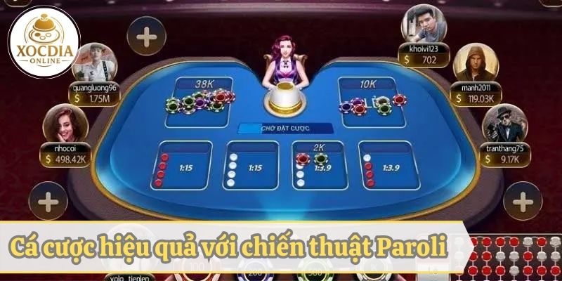 Áp dụng chiến thuật Paroli trong cá cược xóc đĩa