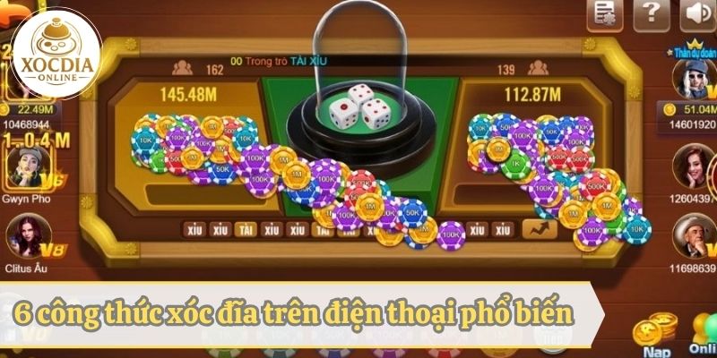 Các công thức đánh xóc đĩa trên điện thoại di động phổ biến