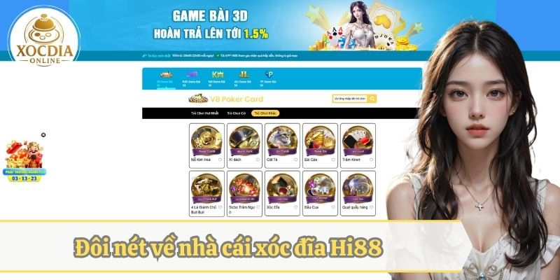 Đôi nét về nhà cái xóc đĩa Hi88