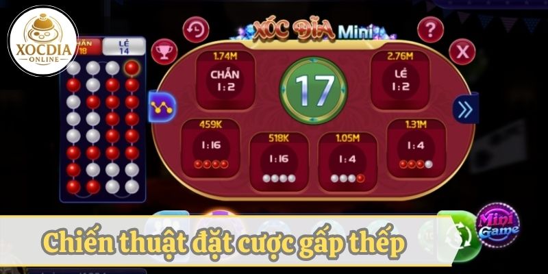 Dựa vào quy luật chơi Xóc đĩa để lựa chọn cửa cược