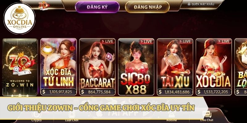 Giới thiệu ZOWIN - Cổng game chơi xóc đĩa an toàn nhất