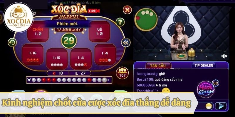 Kinh nghiệm chọn cửa cược xóc đĩa Sunwin bách thắng