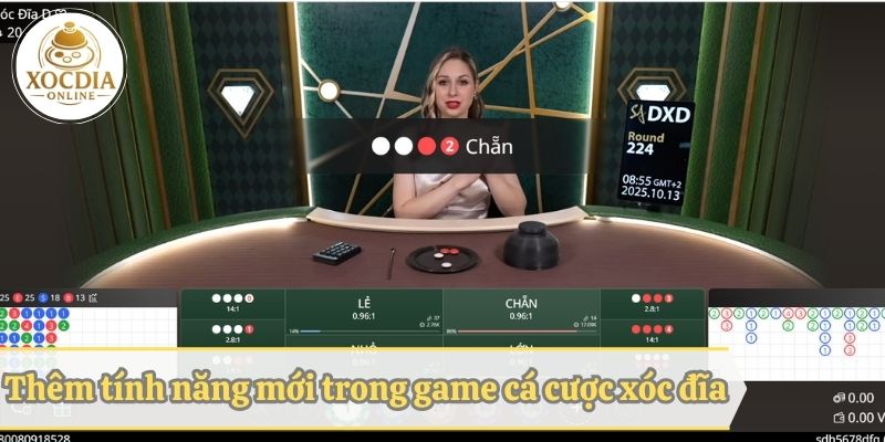 Kubet cập tính năng mới trong game cá cược xóc đĩa