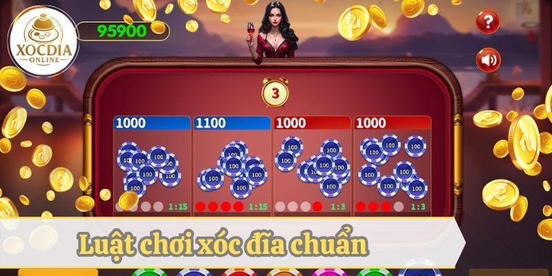 Luật chơi xóc đĩa chuẩn tại các cổng game đổi thưởng 2025