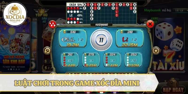 Nắm rõ luật chơi xóc đĩa mini tránh mắc sai lầm
