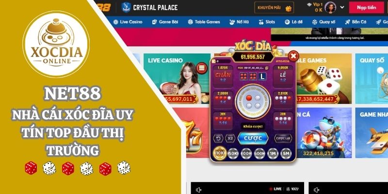 NET88 | Sân chơi xóc đĩa an toàn top đầu thị trường Châu Á