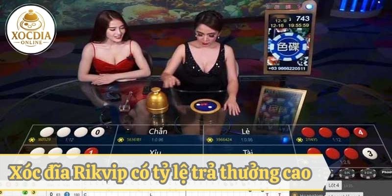 Nhận tỷ lệ trả thưởng game xóc đĩa cao đến 1:16