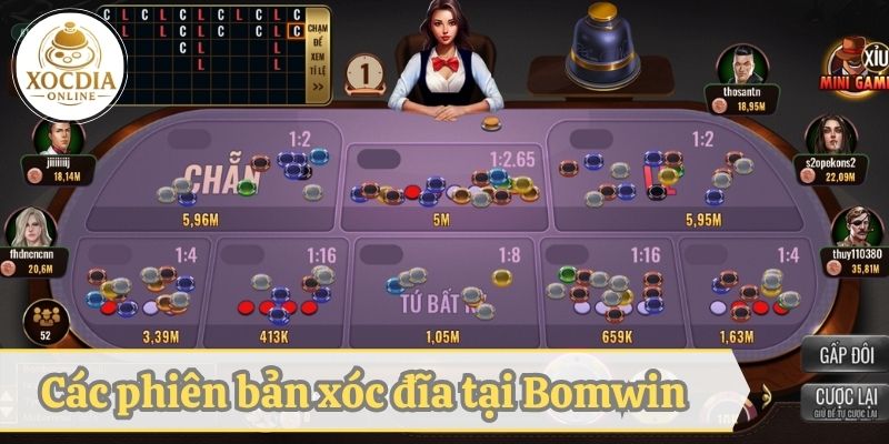 Tìm hiểu về 2 phiên bản xóc đĩa Bomwin hot nhất